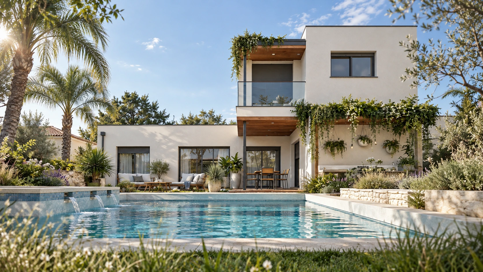 Villa Rio vue depuis la piscine